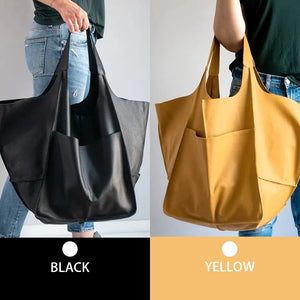 🔥Cyber Monday Hot Sell🎄 New Ladies Huge Oversized Leather Tote Bag