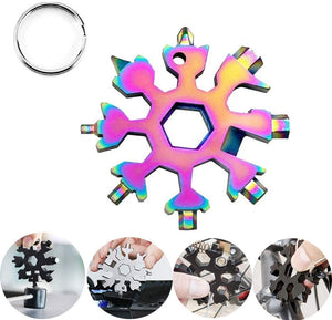 🎁Hot Sale-30% OFF🍓18-in-1 Stainless Steel Snowflakes Multi-Tool