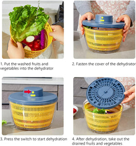 Electric Salad Vegetables Washer Dryer(🎄CHRISTMAS HOT SALE🎁)