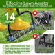 (🎉Spring Sale - 30% Off)Lawn Aerator Tool with 15 Iron Spikes