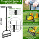 (🎉Spring Sale - 30% Off)Lawn Aerator Tool with 15 Iron Spikes
