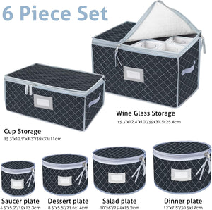 (🔥NEW YEAR HOT SALE-30% OFF🌟)Dinnerware Storage Containers