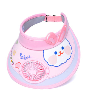 (Summer Hot Sale-30% OFF)Children's Summer Sun Hat with UV Protect Fan