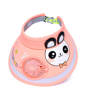 (Summer Hot Sale-30% OFF)Children's Summer Sun Hat with UV Protect Fan