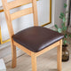 Pu Leather Dining Chair Cover