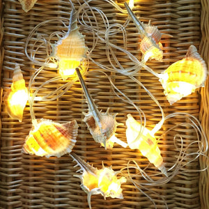 Cute String Lights For You-Natural Seashell, Conch, Honeybee, Pineapple,Flamingo