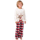「🔥Holiday Sale - 40% Off」Family Matching Reindeer Plaid Cotton Pajamas Set