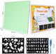Kid Light Drawing Pad Luminescent Board Glow in Dark Painting Developing Educational Toy (A4)