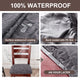 100% Waterproof Chair Seat Covers Flower