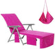 Beach lounge chair cover