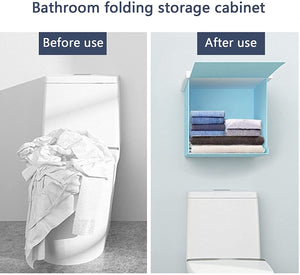 (🔥NEW YEAR HOT SALE-30% OFF🌟)Bathroom Folding Mural Storage Cabinet