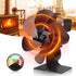 (🔥Spring Hot Sale-30% OFF🌟) 6 Blade Thermal Powered Wood Stove Fan