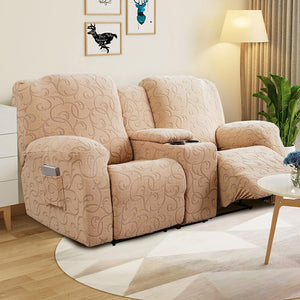 (🔥Semi-Annual Sale - 30% OFF) Recliner Loveseat Cover with Center Console