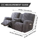 Loveseat Recliner Cover with Center Console Leopard