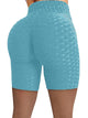 Women's Shorts Green Blue Purple High Waist Casual / Sporty Athleisure Weekend Yoga Stretchy Short Comfort Plain S M L XL XXL / Skinny