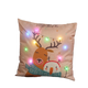 LED LIGHT CHRISTMAS CARTOON PILLOW CASE