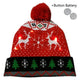 CHRISTMAS LED KNITTED BEANIES